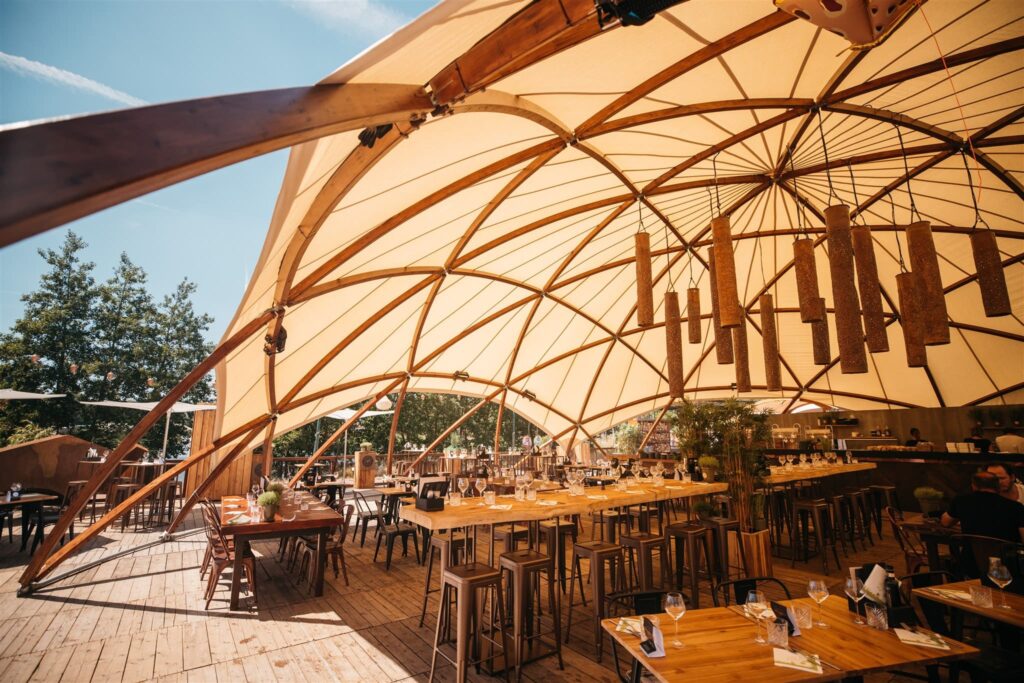 Dôme ossature bois