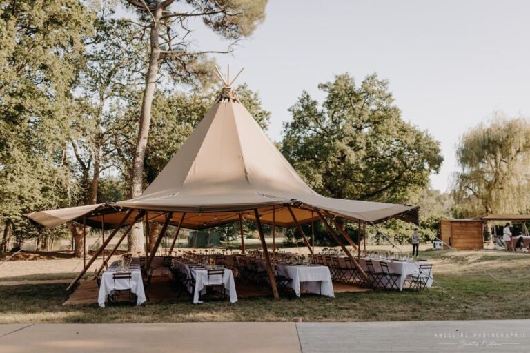 Tipi mariage haut de gamme